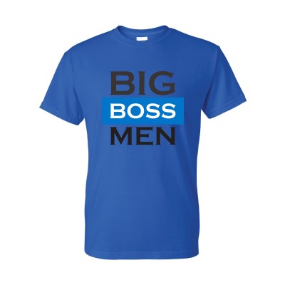 T-Shirt Big Boss Men bleu